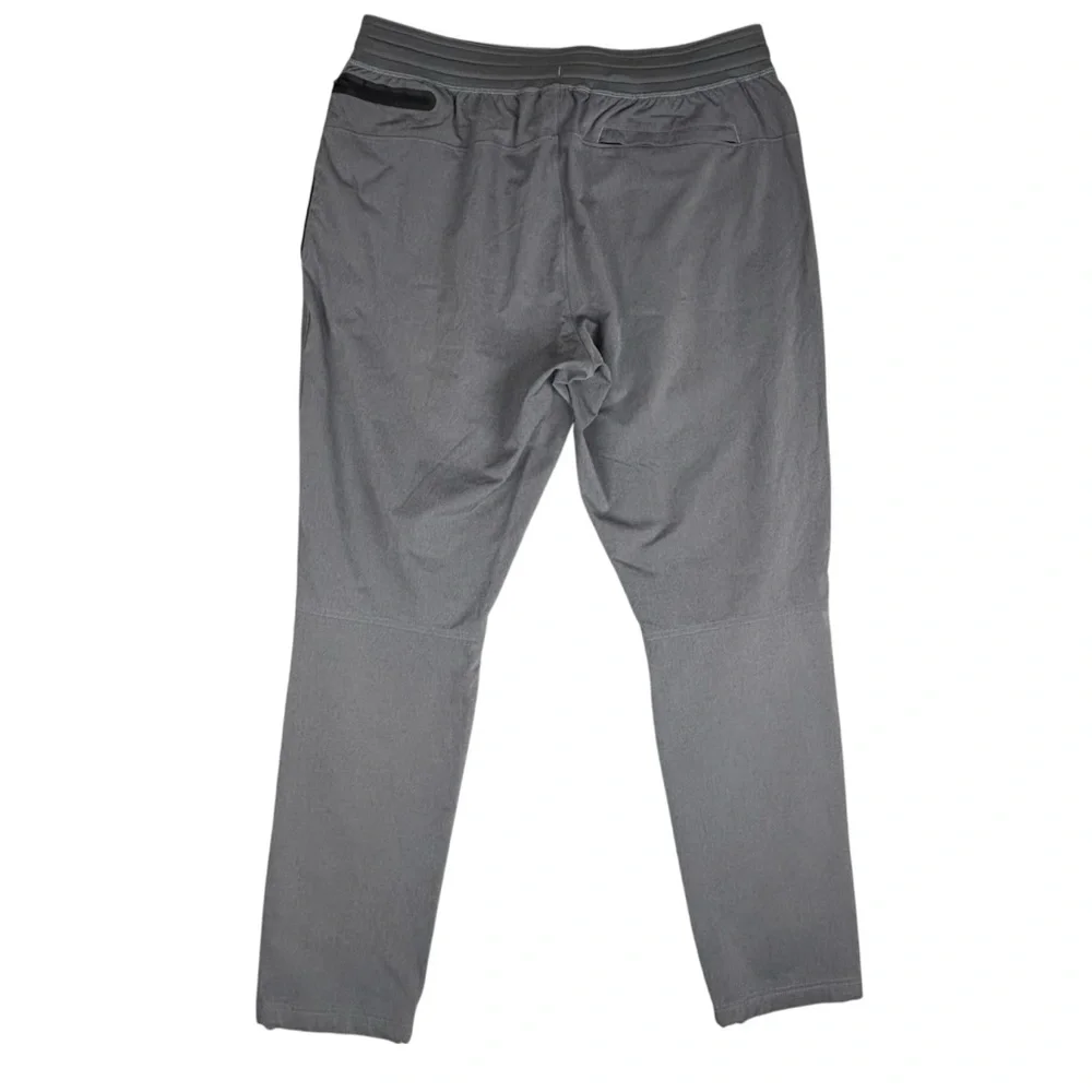 Under Armour Pants Mens XL Gray WG Woven Tapered Fitted Stretch Drawstring